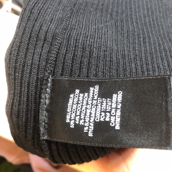 Alice + olivia Alcina ribbed wool blend button down polo midi dress - Picture 7 of 8